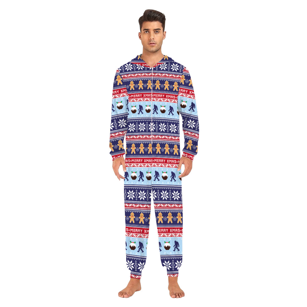 Bigfoot Gingerbread Matching Dog And Family Christmas Onesie Bigfoot Gingerbread Matching Dog And Family Christmas Onesie
