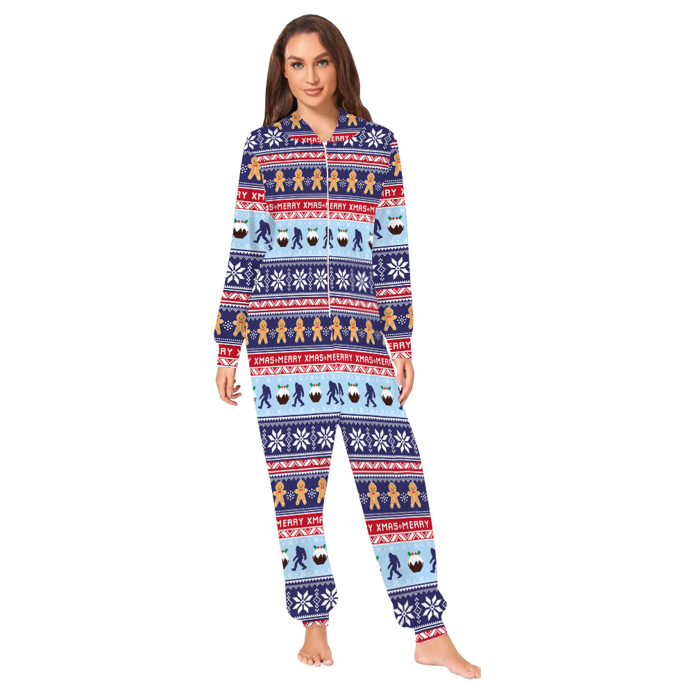 Bigfoot Gingerbread Matching Dog And Family Christmas Onesie Bigfoot Gingerbread Matching Dog And Family Christmas Onesie