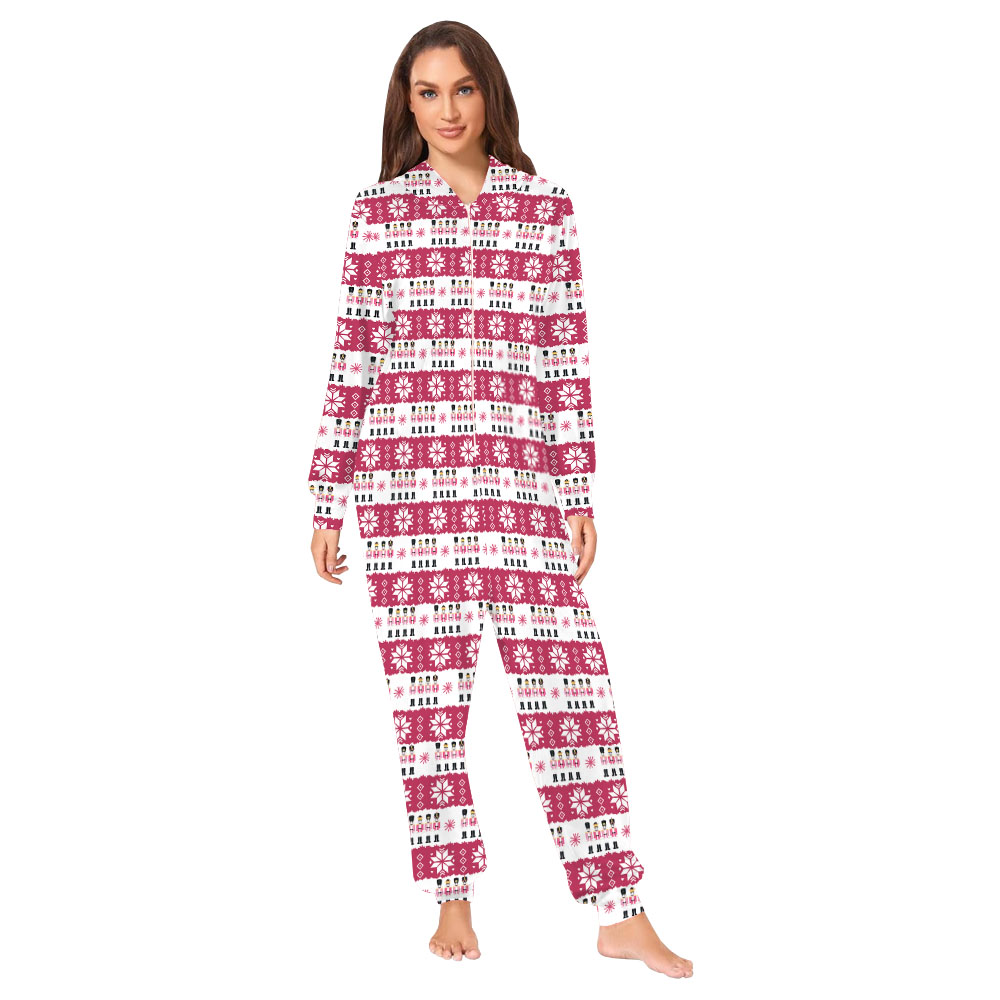 Nutcracker Pink Xmas Onesies For Adults And Kids Nutcracker Pink Xmas Onesies For Adults And Kids