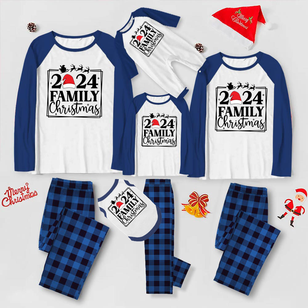 Royal Blue Christmas Pajamas For Family And Dog 2024 Royal Blue Christmas Pajamas For Family And Dog 2024