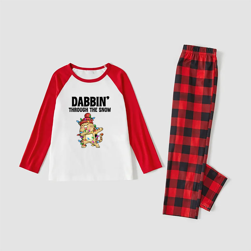 Personalized Red And White Family Christmas Pajamas Personalized Red And White Family Christmas Pajamas
