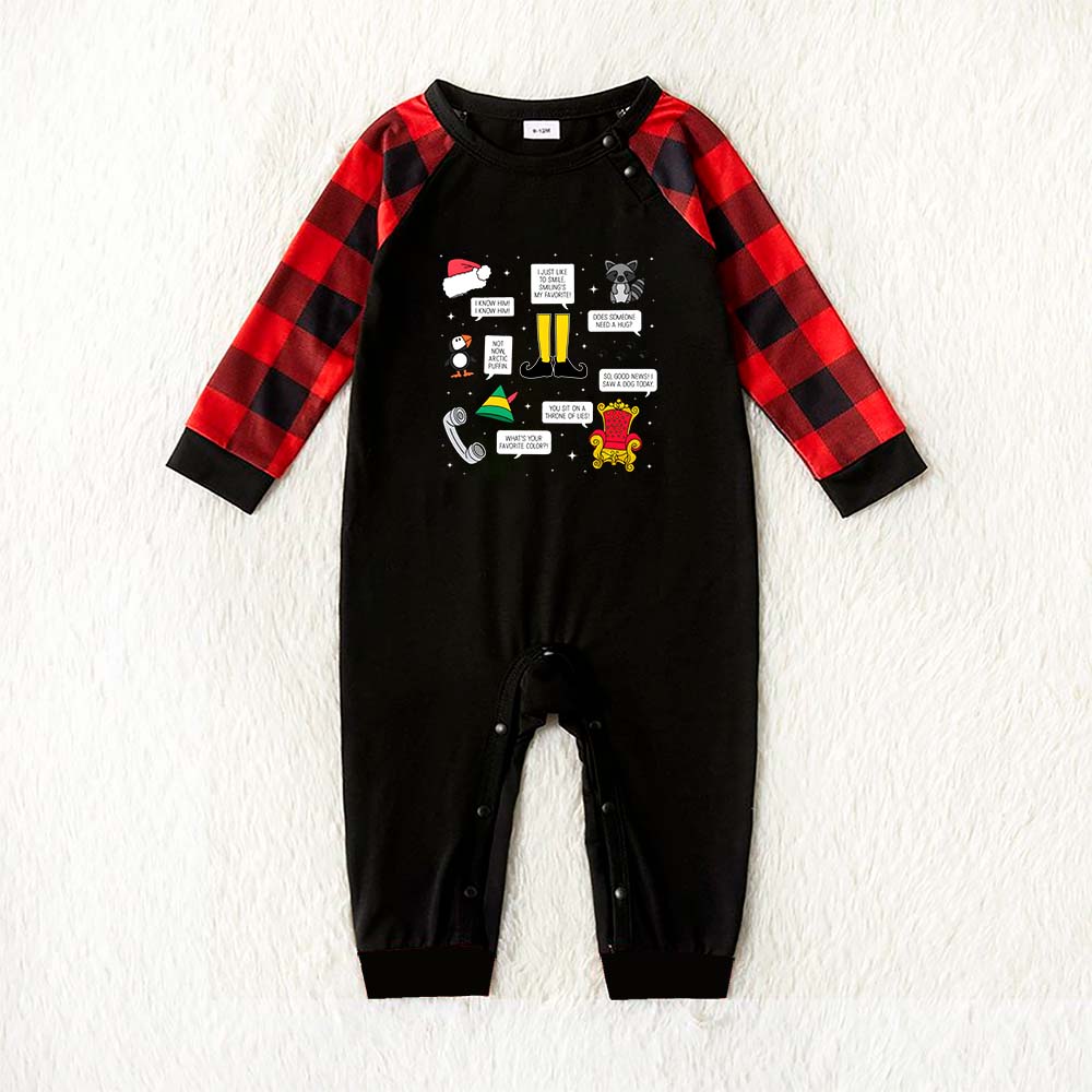 The Buddy Elf Funny Matching Christmas Pajamas The Buddy Elf Funny Matching Christmas Pajamas