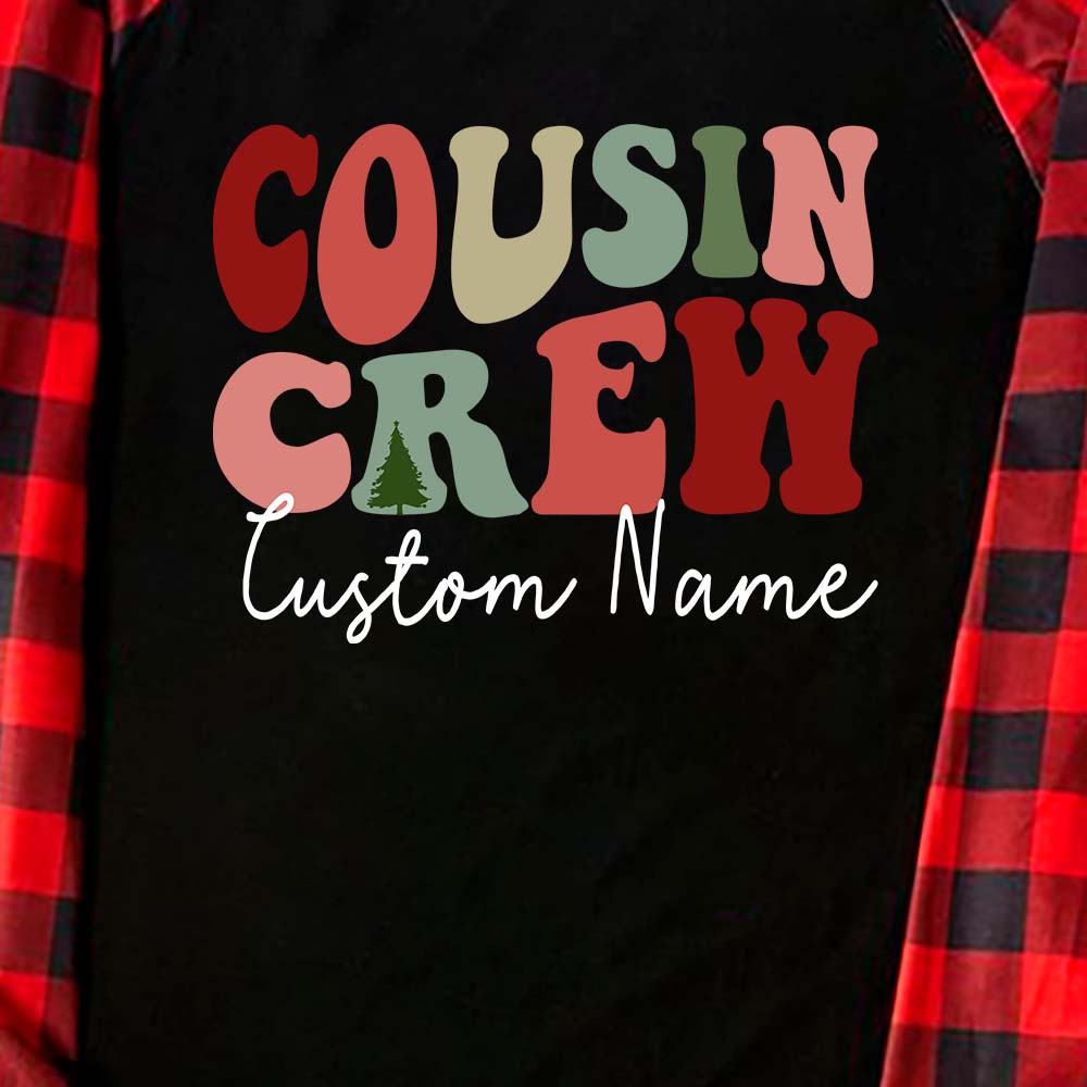 Personalized Cousin Crew Matching Jammies Christmas With Names