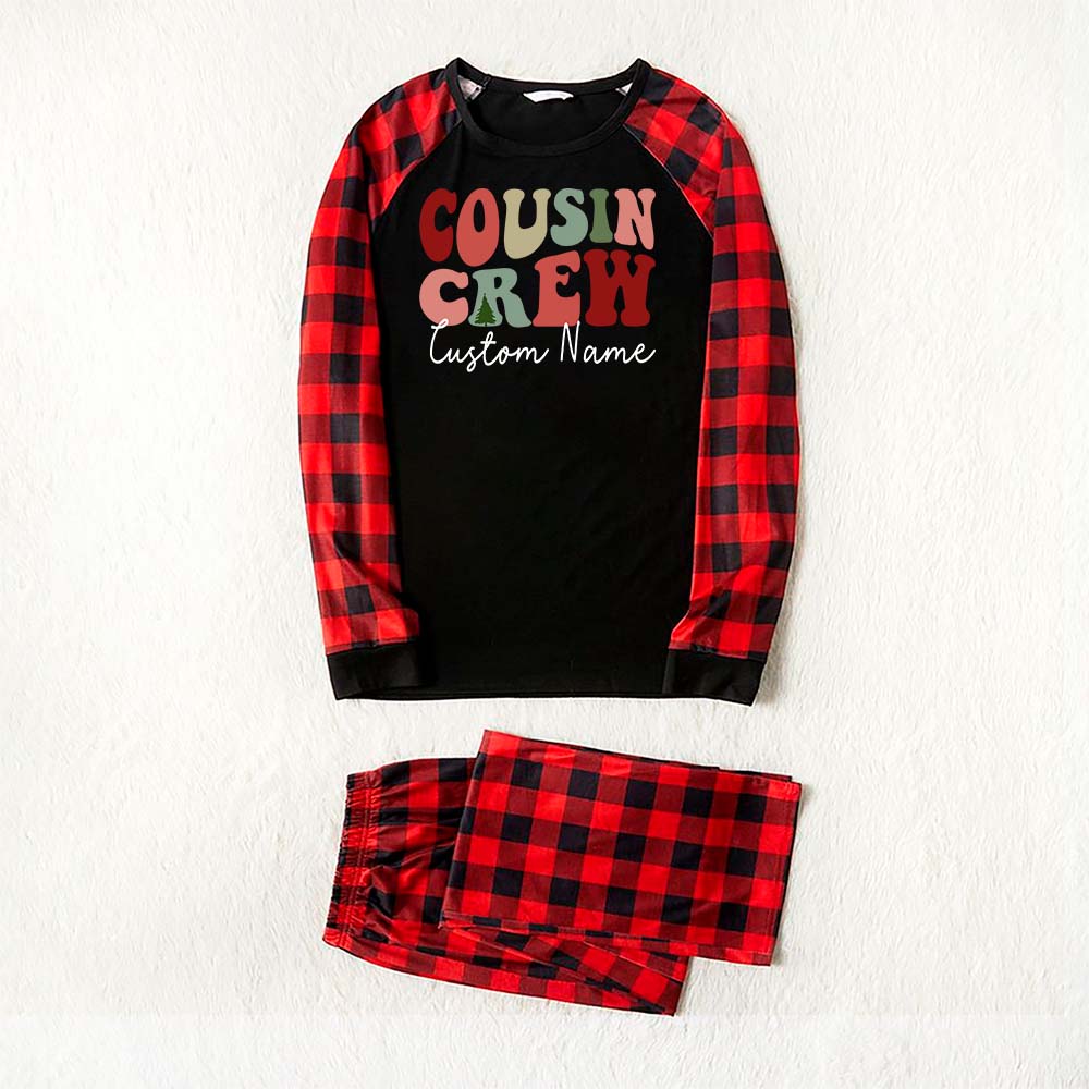 Personalized Cousin Crew Matching Jammies Christmas With Names