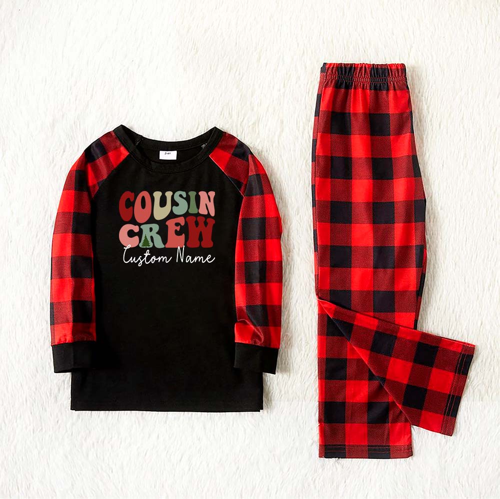 Personalized Cousin Crew Matching Jammies Christmas With Names