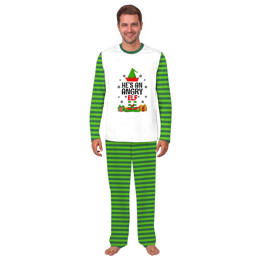 Elf Family Pajamas Christmas Matching With Personalized Sayings Elf Family Pajamas Christmas Matching With Personalized Sayings
