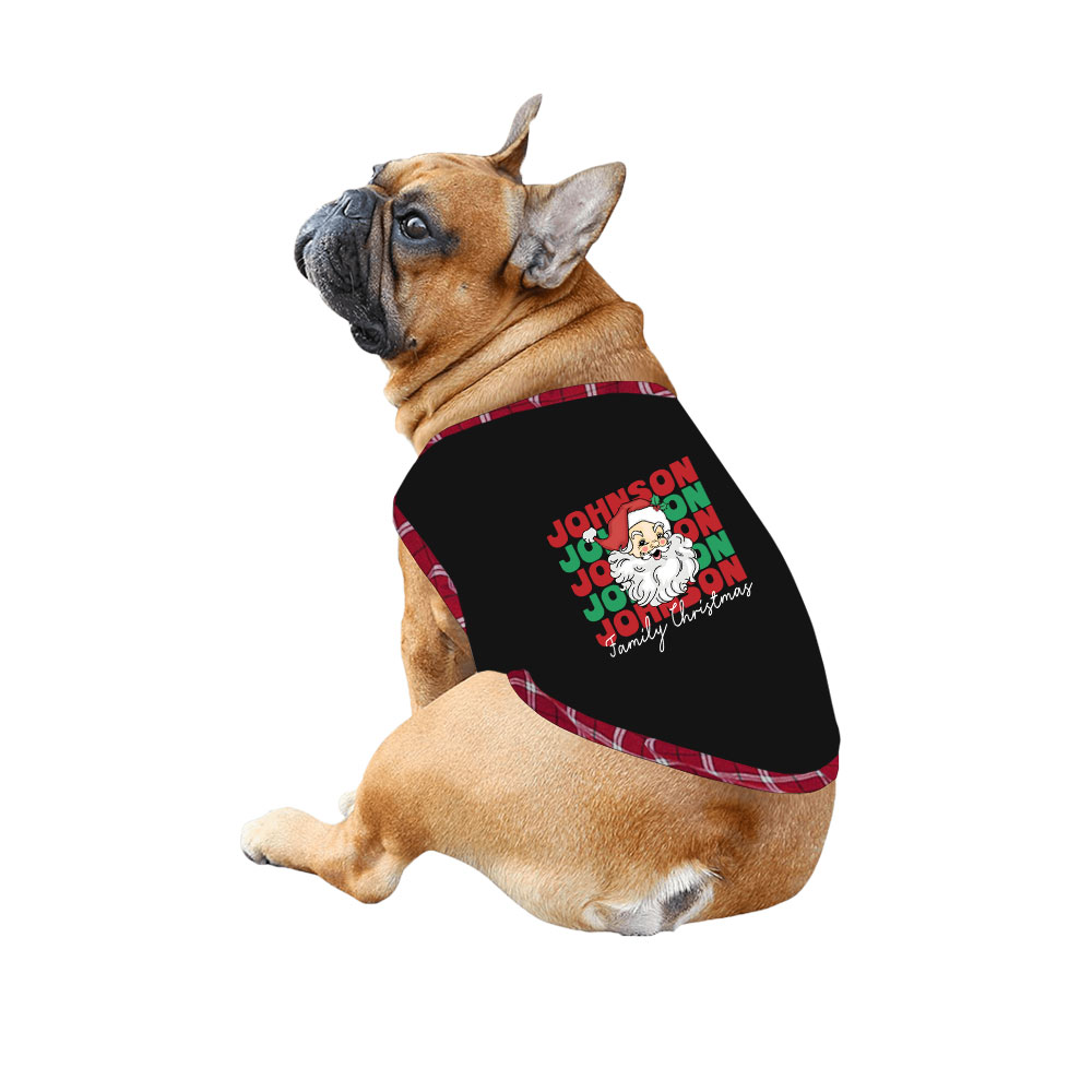 Customizable Santa Claus Matching Family Christmas Pajamas Cotton Customizable Santa Claus Matching Family Christmas Pajamas Cotton