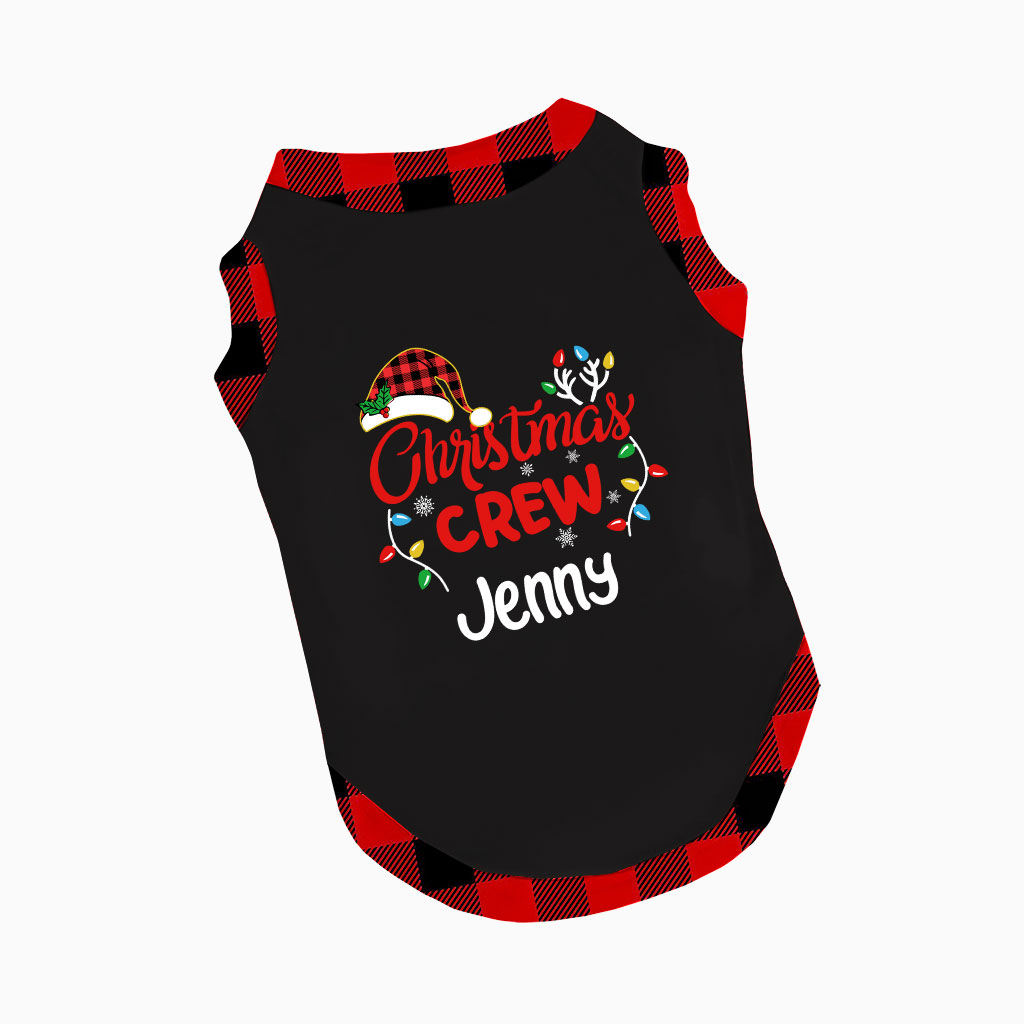 Buffalo Plaid Cousin Crew Christmas Pajamas Black Red
