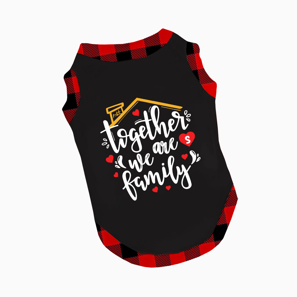 Holiday Christmas Pajamas Saying Together We Are Family