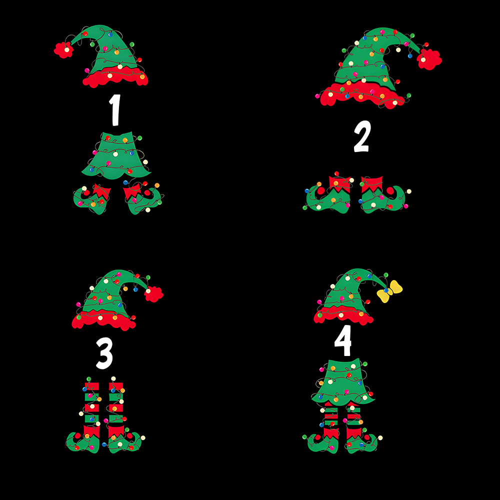 Customizable Name Elf Christmas Pajamas For Family Short Sleeves Customizable Name Elf Christmas Pajamas For Family Short Sleeves