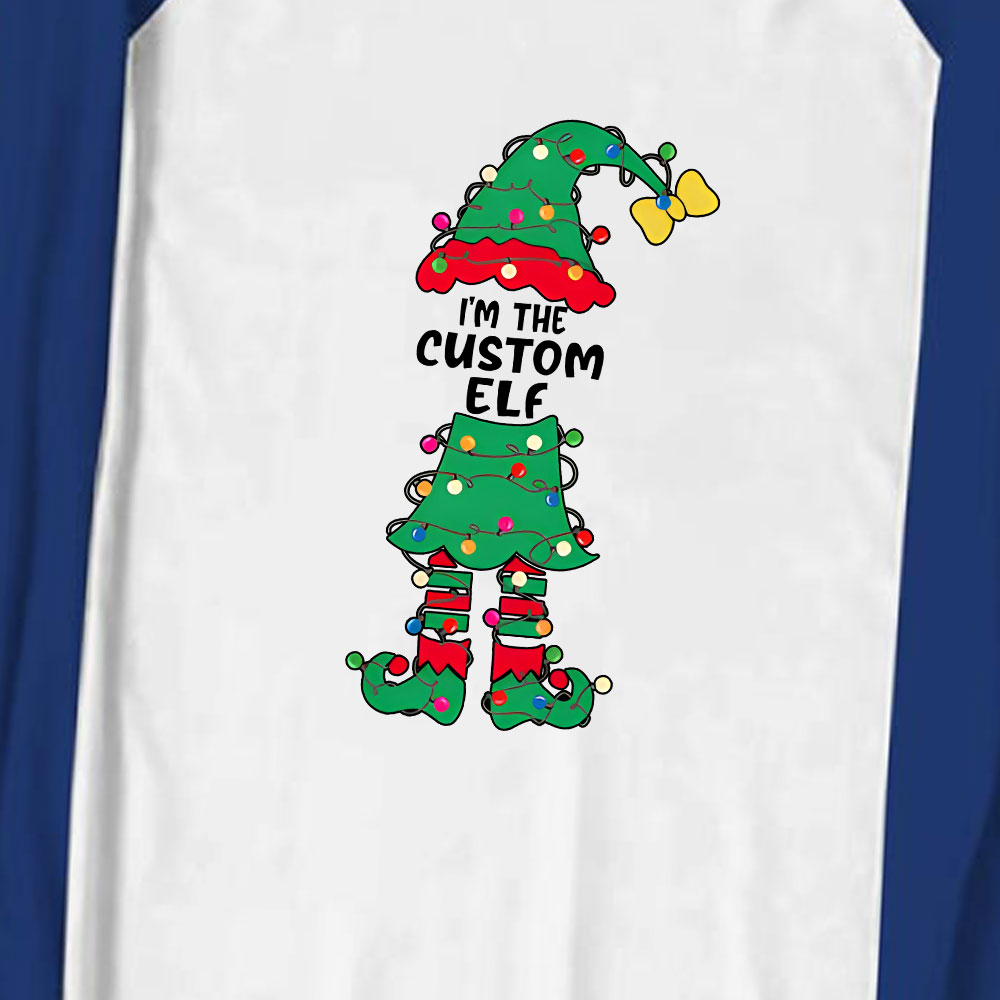 Personalized Name Elf Christmas Pajamas With Plus Size Personalized Name Elf Christmas Pajamas With Plus Size
