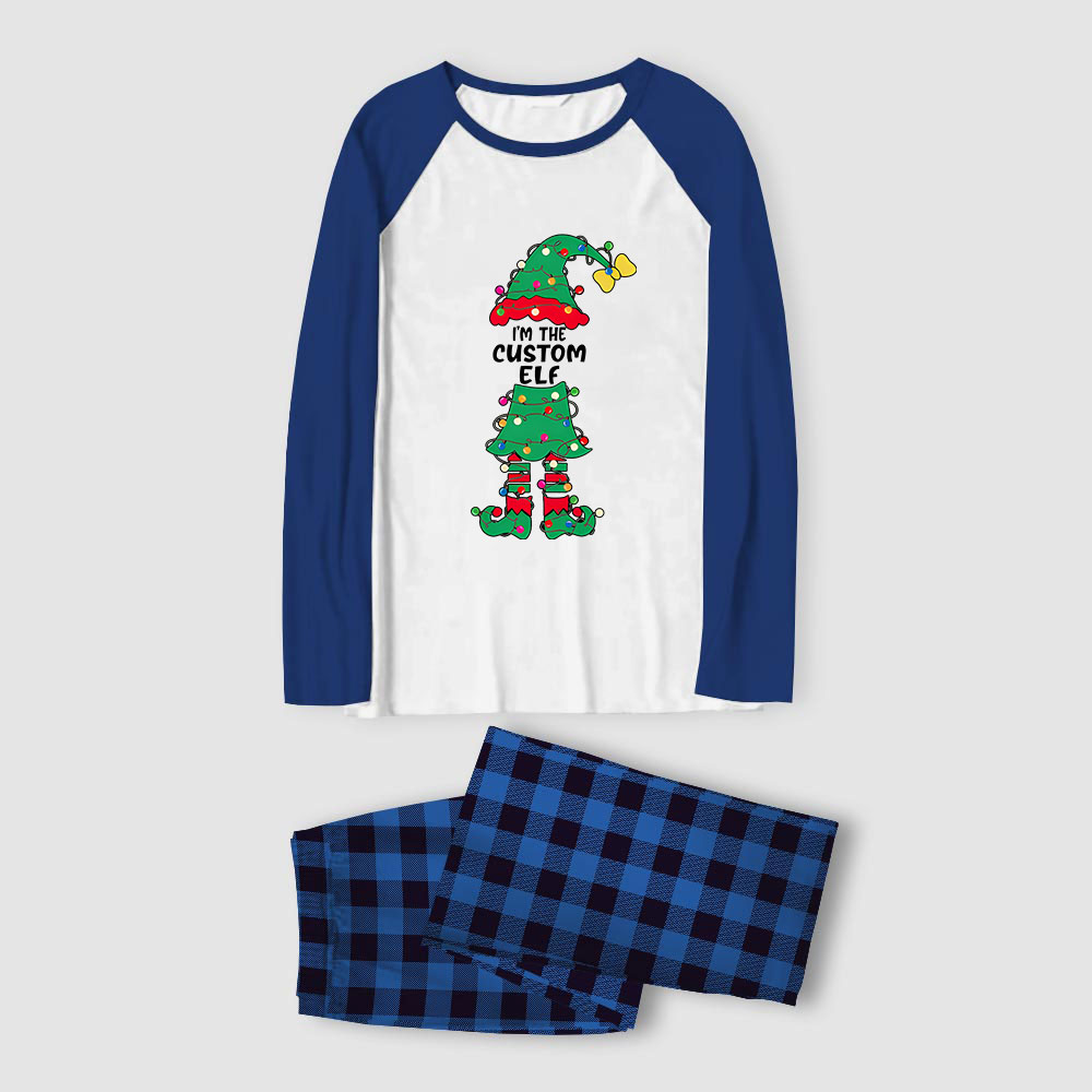 Personalized Name Elf Christmas Pajamas With Plus Size Personalized Name Elf Christmas Pajamas With Plus Size