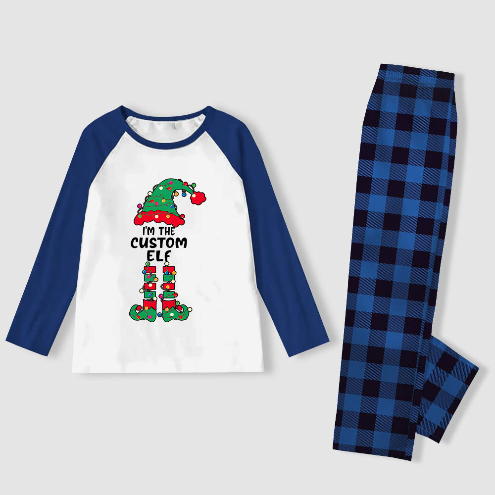 Personalized Name Elf Christmas Pajamas With Plus Size Personalized Name Elf Christmas Pajamas With Plus Size