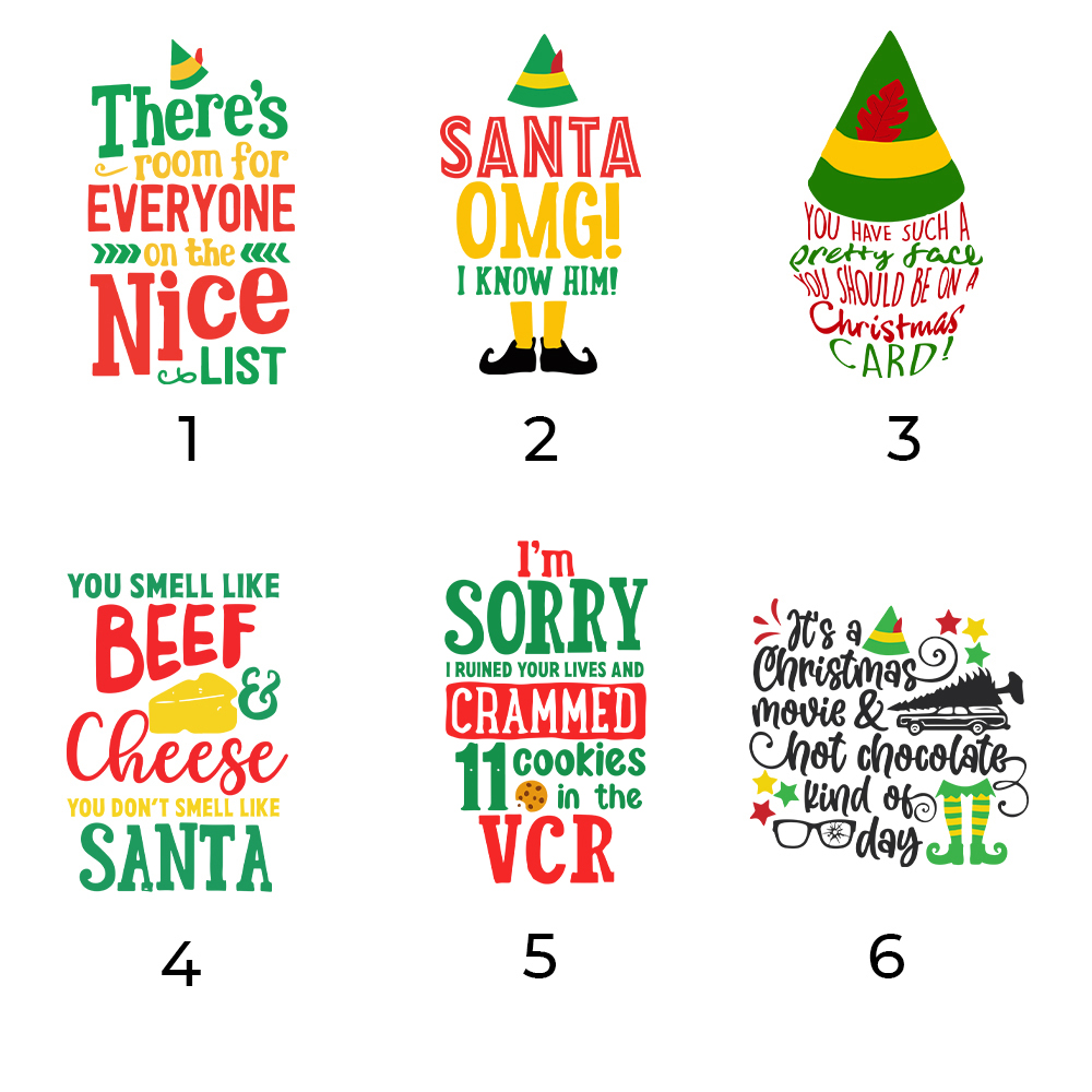 Funny Sayings Elf Matching Xmas Pjs Family Funny Sayings Elf Matching Xmas Pjs Family