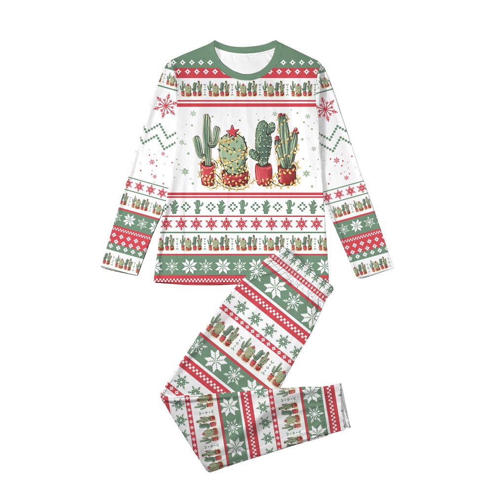 Howdy Cactus Matching Family Christmas Pjs Howdy Cactus Matching Family Christmas Pjs