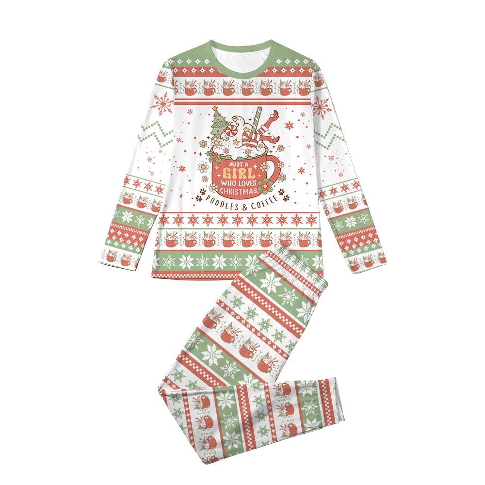 Just A Girl Who Loves Christmas Matching Pajamas Just A Girl Who Loves Christmas Matching Pajamas