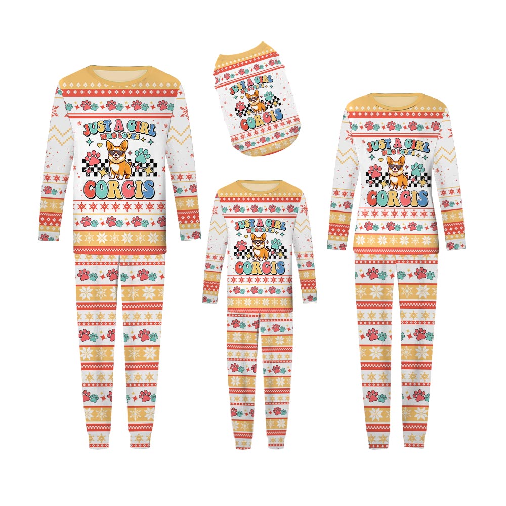 Custom Pet Face Christmas Pajamas Fair Isle Custom Pet Face Christmas Pajamas Fair Isle