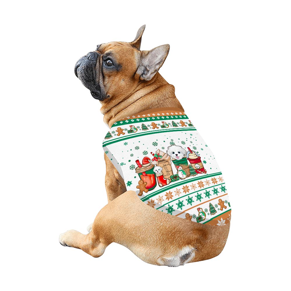 Christmas Matching Pajamas With Customized Dog Photo