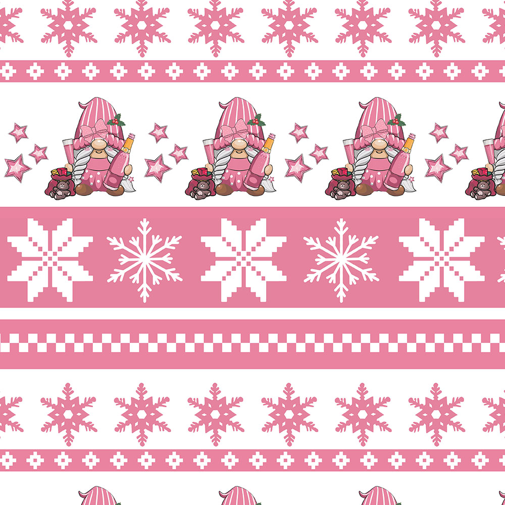Gnome Cheer Pink Family Christmas Pajamas With Dog Gnome Cheer Pink Family Christmas Pajamas With Dog