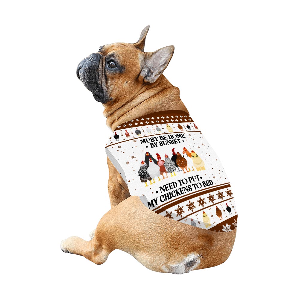 Chicken Theme Family Christmas Pajamas Set Chicken Theme Family Christmas Pajamas Set