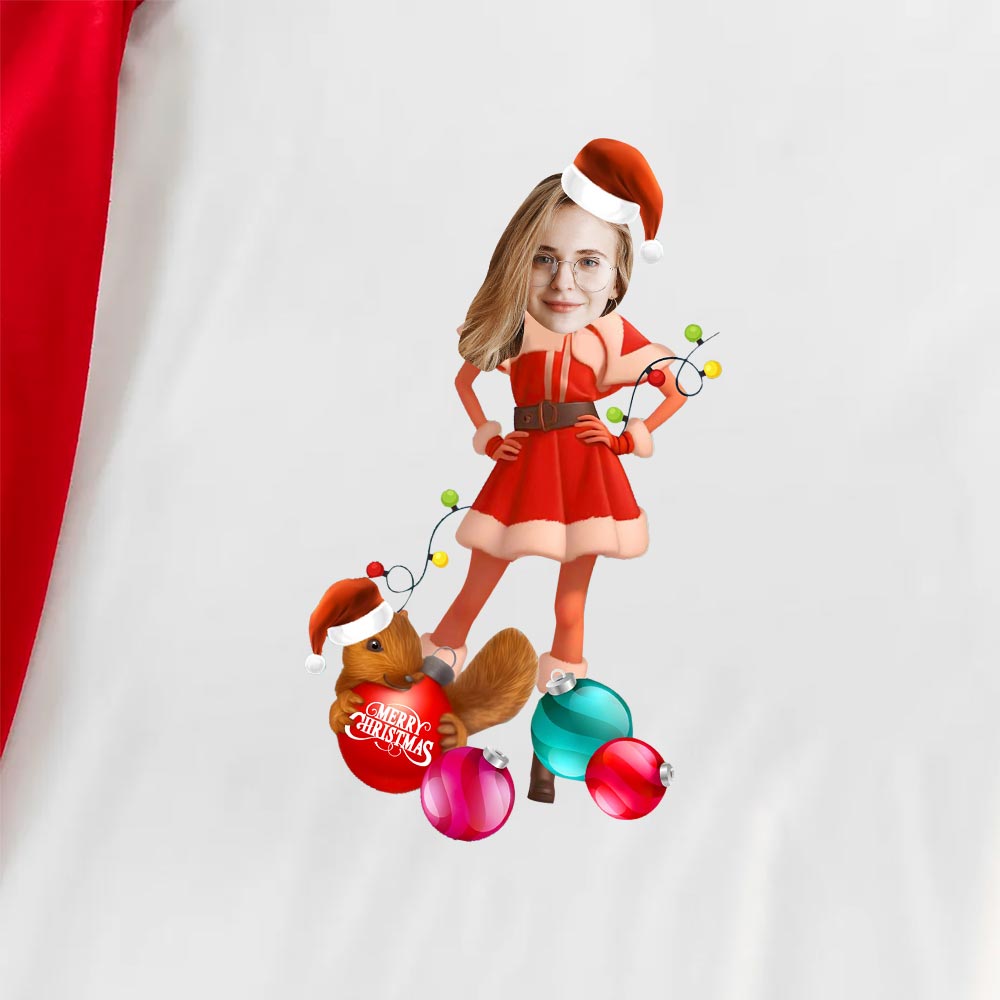 Personalized Christmas Pajamas With Your Face Printed On Them Short Sleeves Personalized Christmas Pajamas With Your Face Printed On Them Short Sleeves