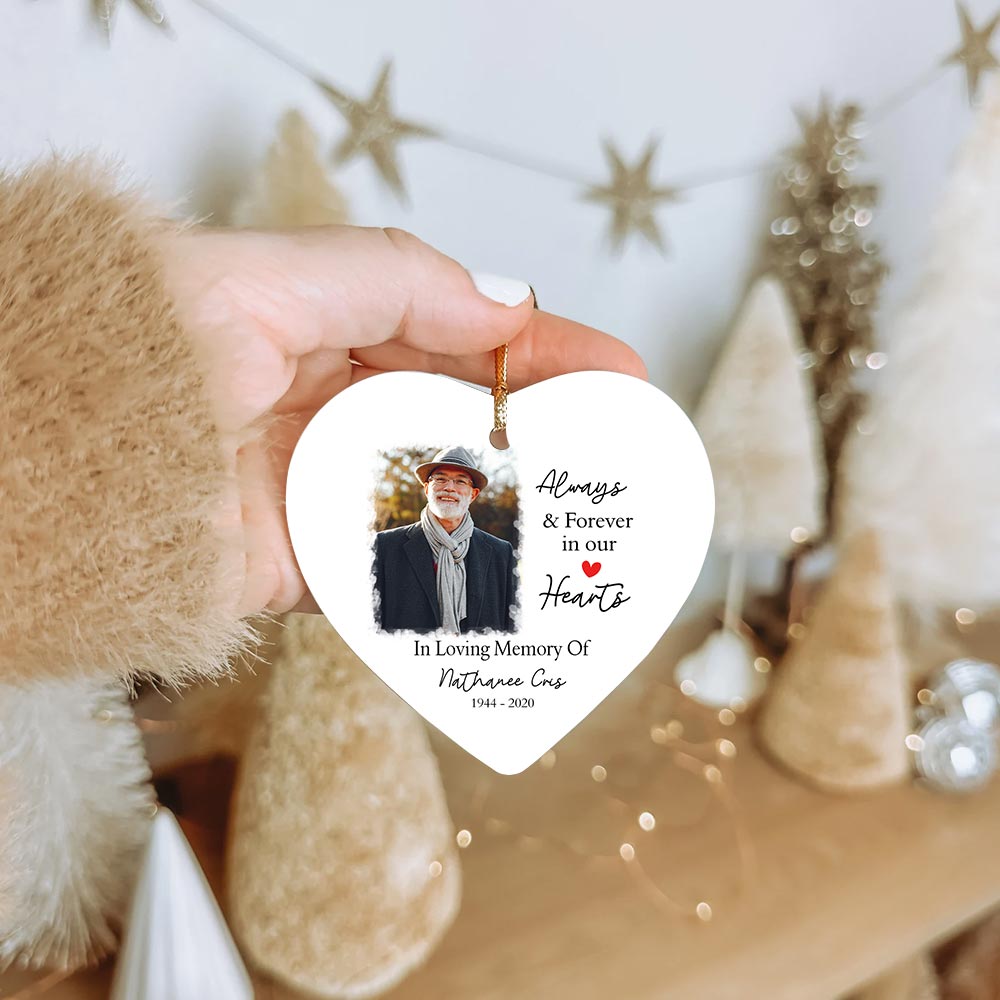 In Loving Memory Of Dad Christmas Ornament In Loving Memory Of Dad Christmas Ornament