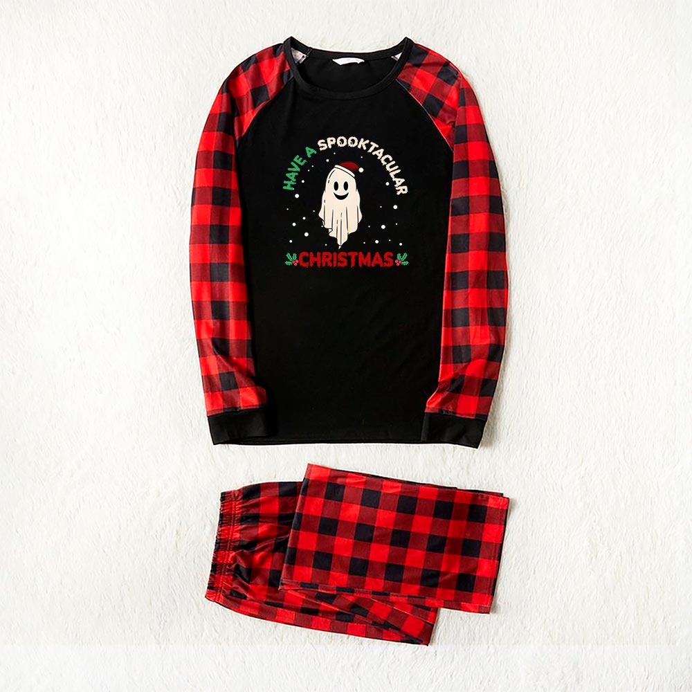 Customizable Ghosts Spooky Christmas Pajamas For Family Customizable Ghosts Spooky Christmas Pajamas For Family