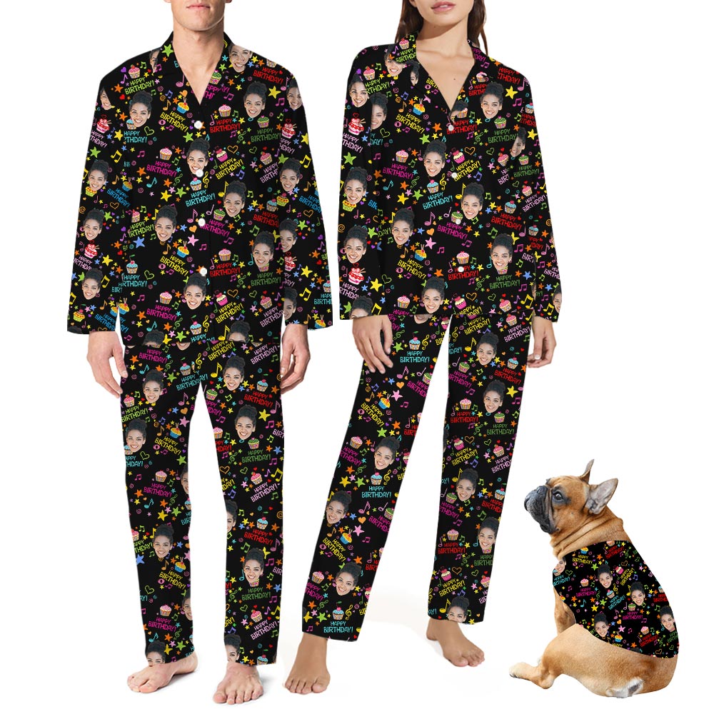Special Birthday Pajamas With Personalized Photo Special Birthday Pajamas With Personalized Photo