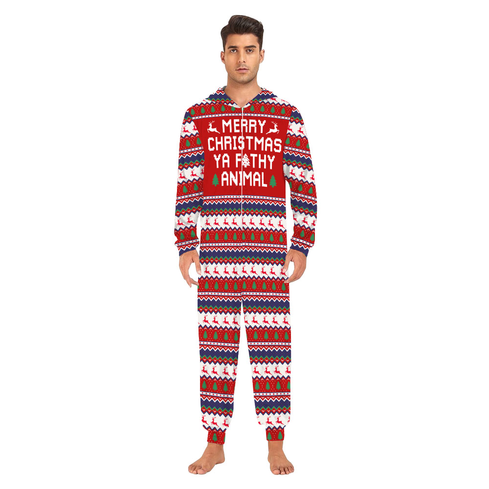 Ya Filthy Animal Family Christmas Onesies