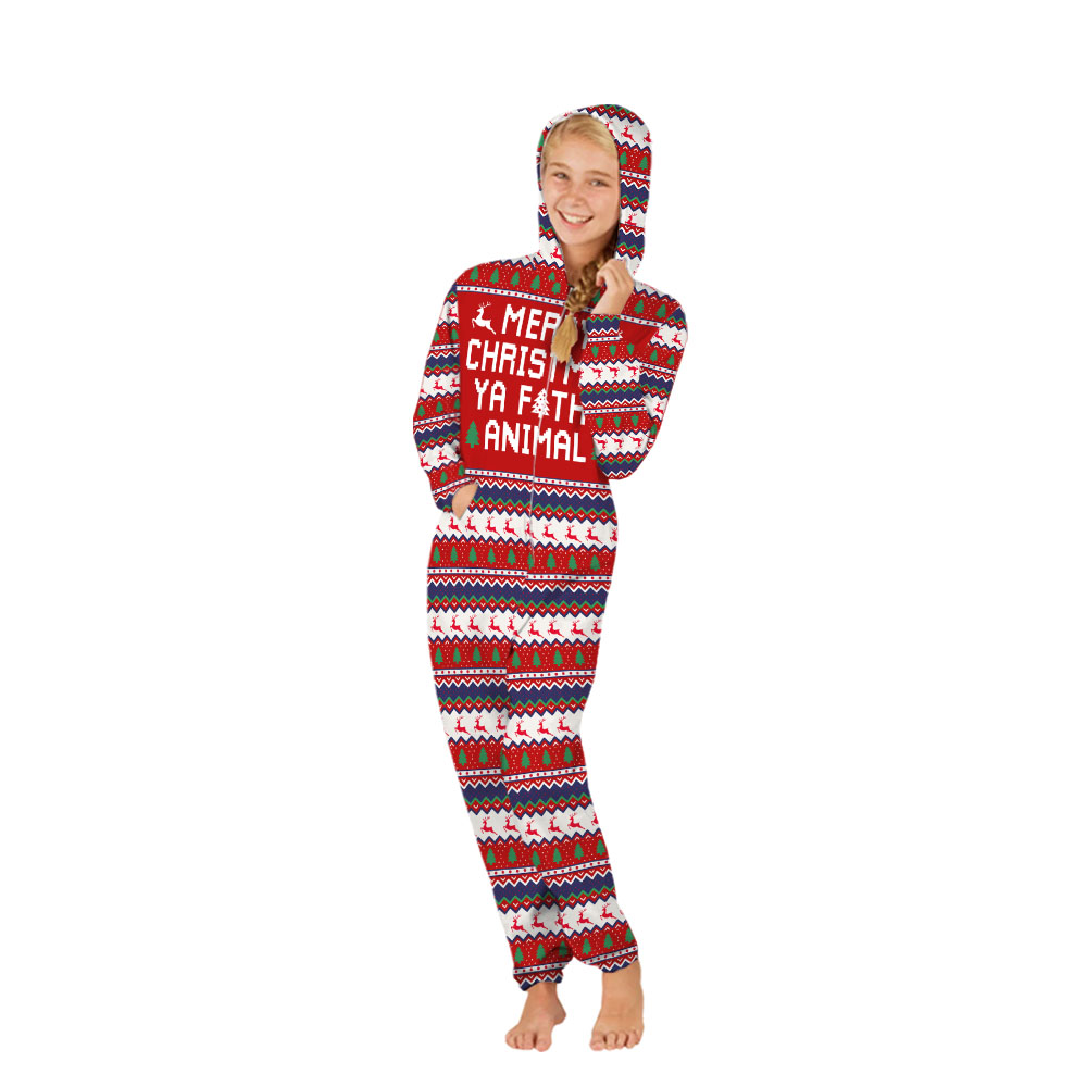 Ya Filthy Animal Family Christmas Onesies