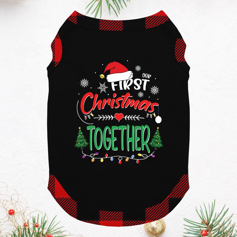 Customizable First Christmas Family Pajamas Short Sleeves Customizable First Christmas Family Pajamas Short Sleeves