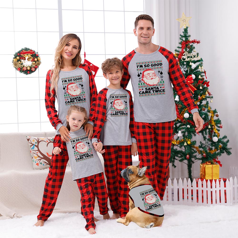 Funny Saying Santa Claus Family Christmas Jammies Funny Saying Santa Claus Family Christmas Jammies
