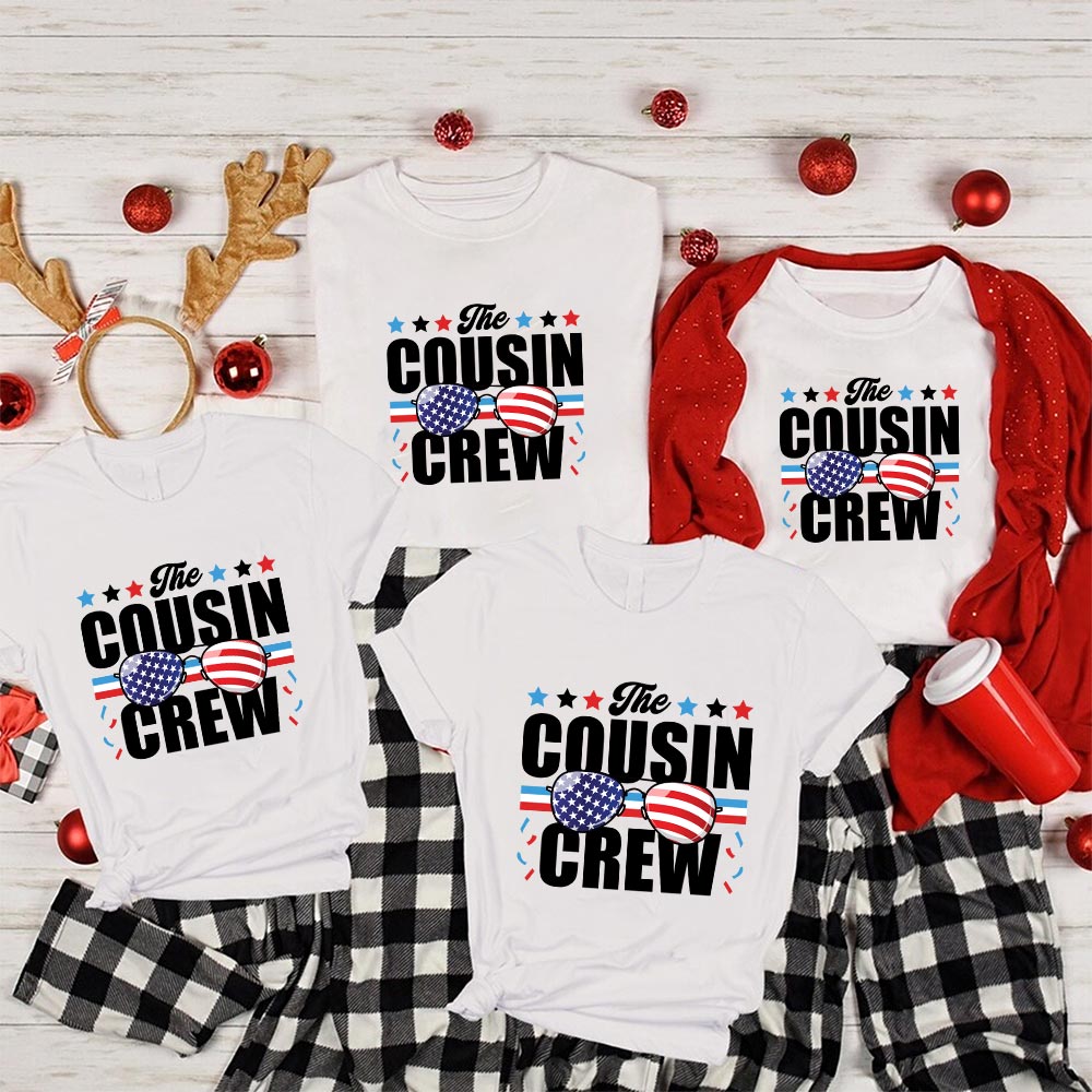 Cousin Crew Matching Fourth Of July Shirt Cousin Crew Matching Fourth Of July Shirt