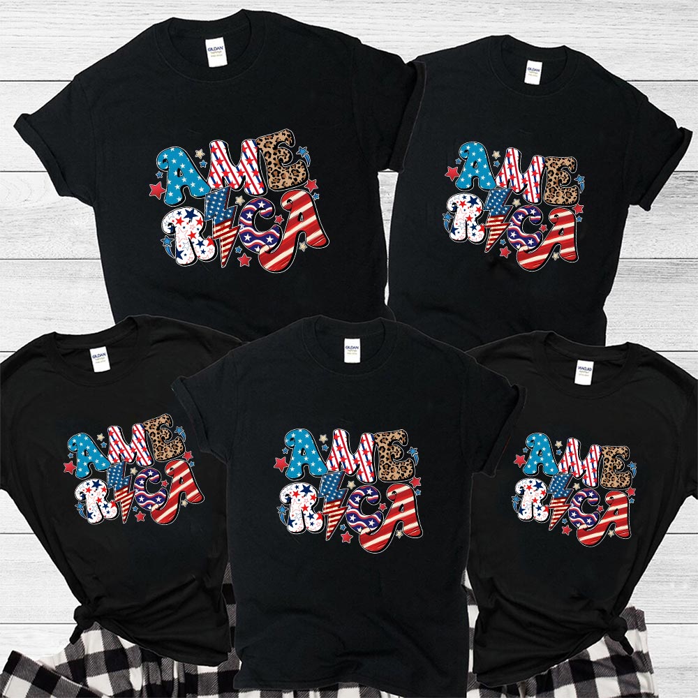 American Fourth Of July Matching Family Shirt American Fourth Of July Matching Family Shirt