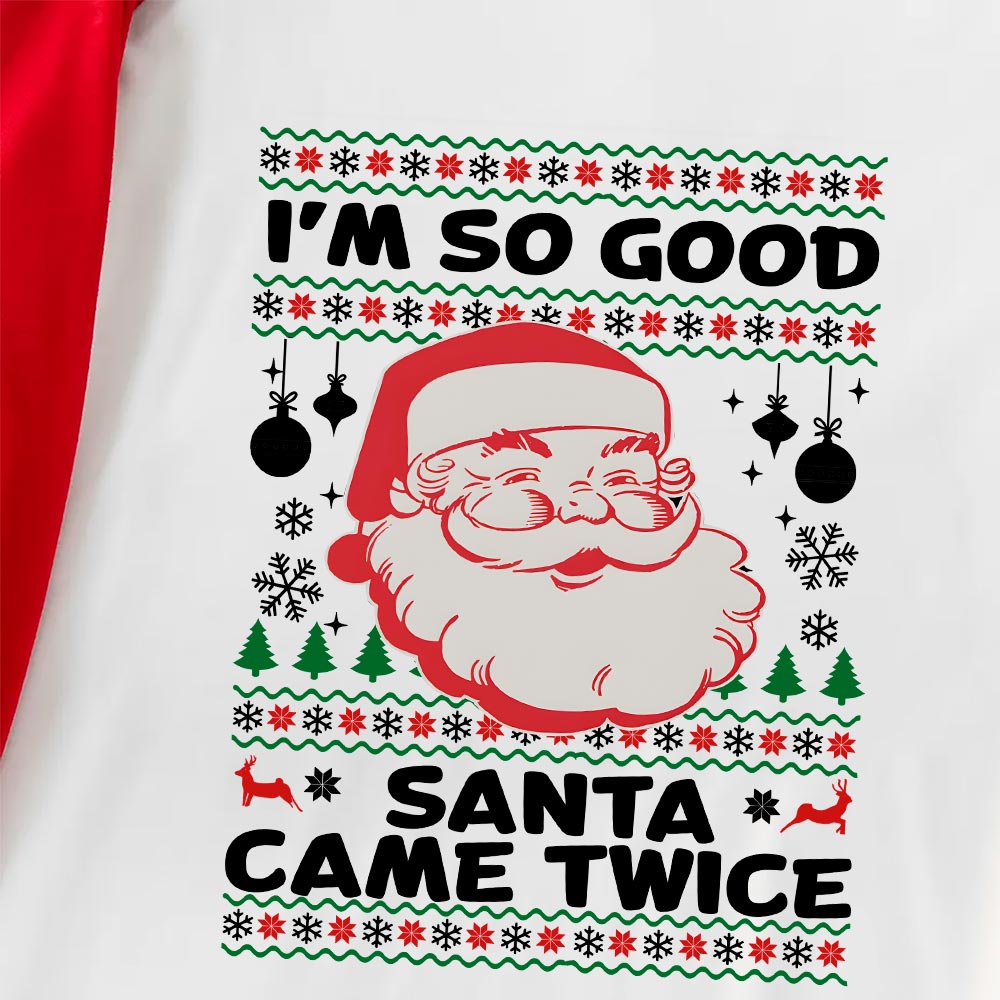 Santa Christmas Jammies For Family Hilarious Saying Short Sleeves Santa Christmas Jammies For Family Hilarious Saying Short Sleeves
