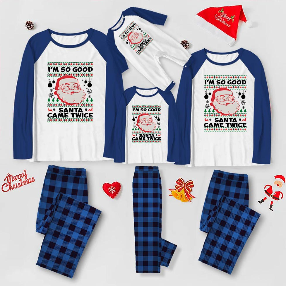 Funny Saying Santa Claus Family Christmas Jammies Funny Saying Santa Claus Family Christmas Jammies