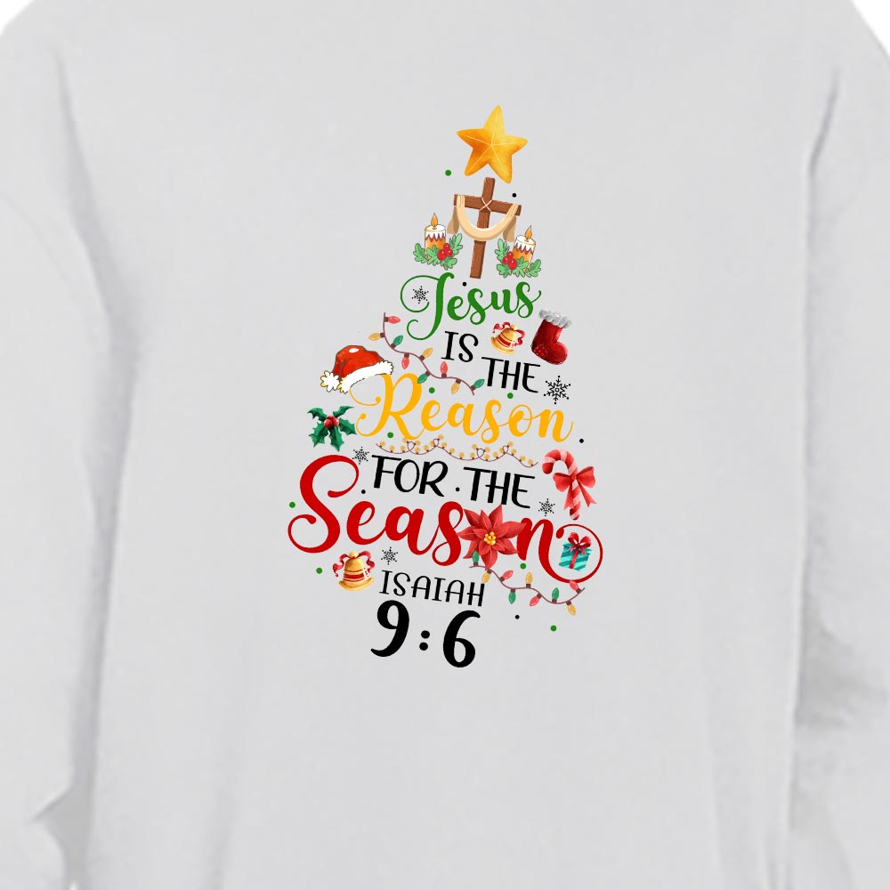 Jesus Is The Reason Christmas Tree Family Pajamas Cotton Jesus Is The Reason Christmas Tree Family Pajamas Cotton