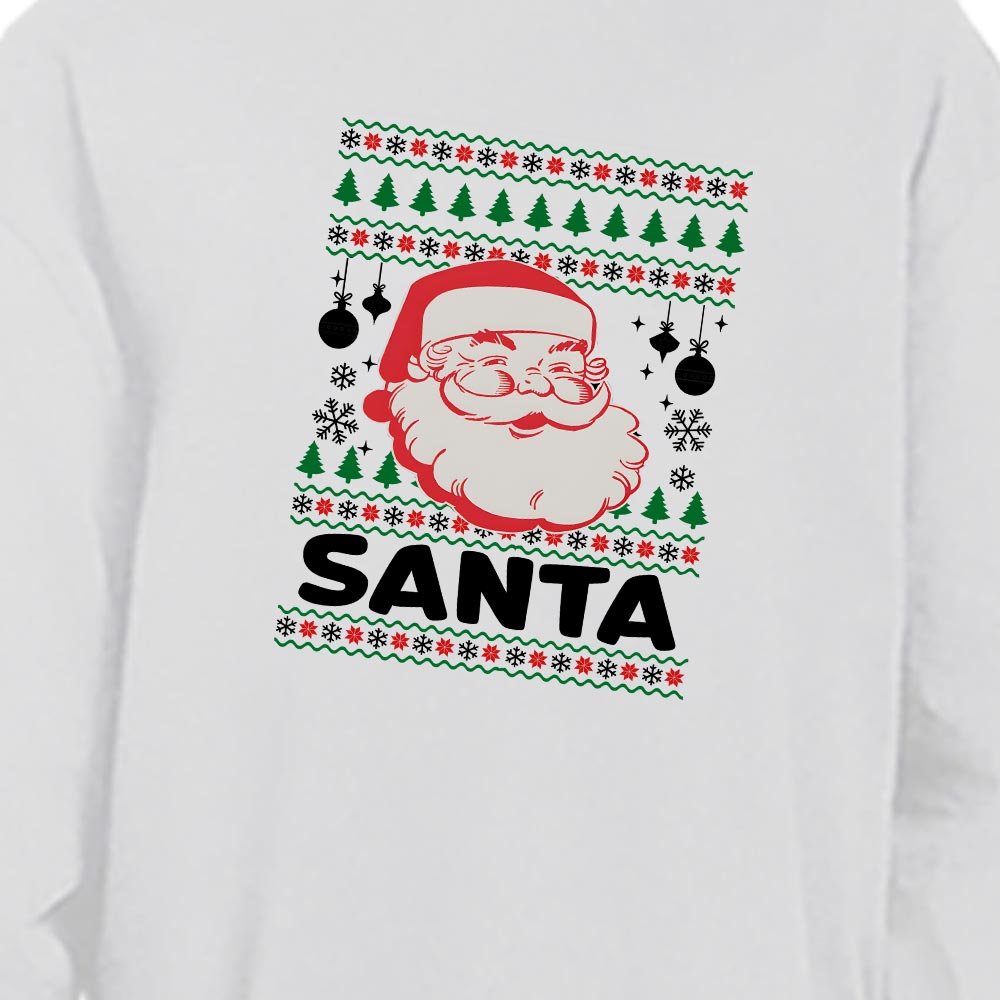 Vintage Santa Claus Family Christmas Pajamas Cotton