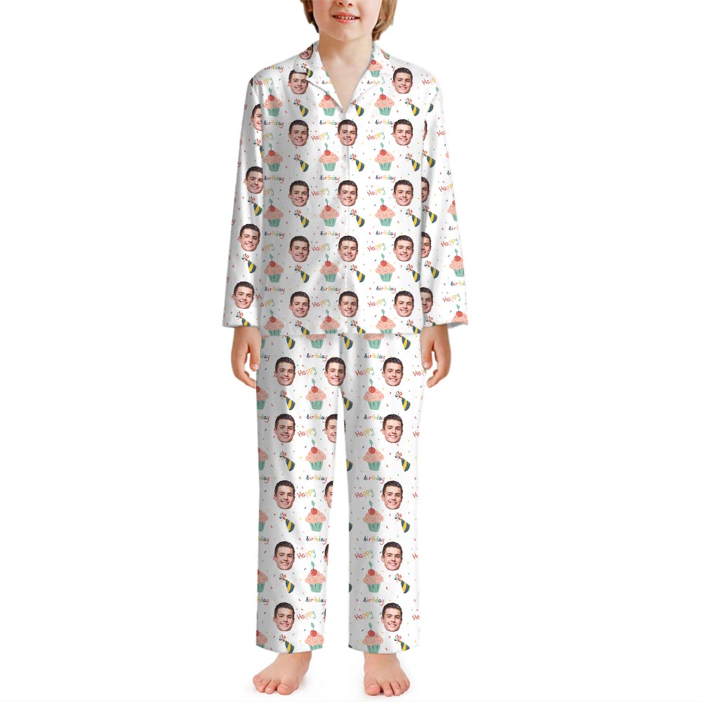 Customizable Birthday Pajamas With Your Own Face Customizable Birthday Pajamas With Your Own Face