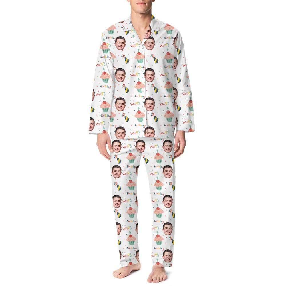 Customizable Birthday Pajamas With Your Own Face Customizable Birthday Pajamas With Your Own Face