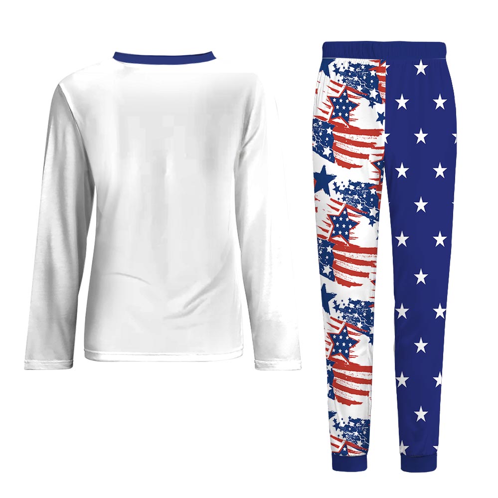 All American Boy Matching Pajamas For Independence Day All American Boy Matching Pajamas For Independence Day