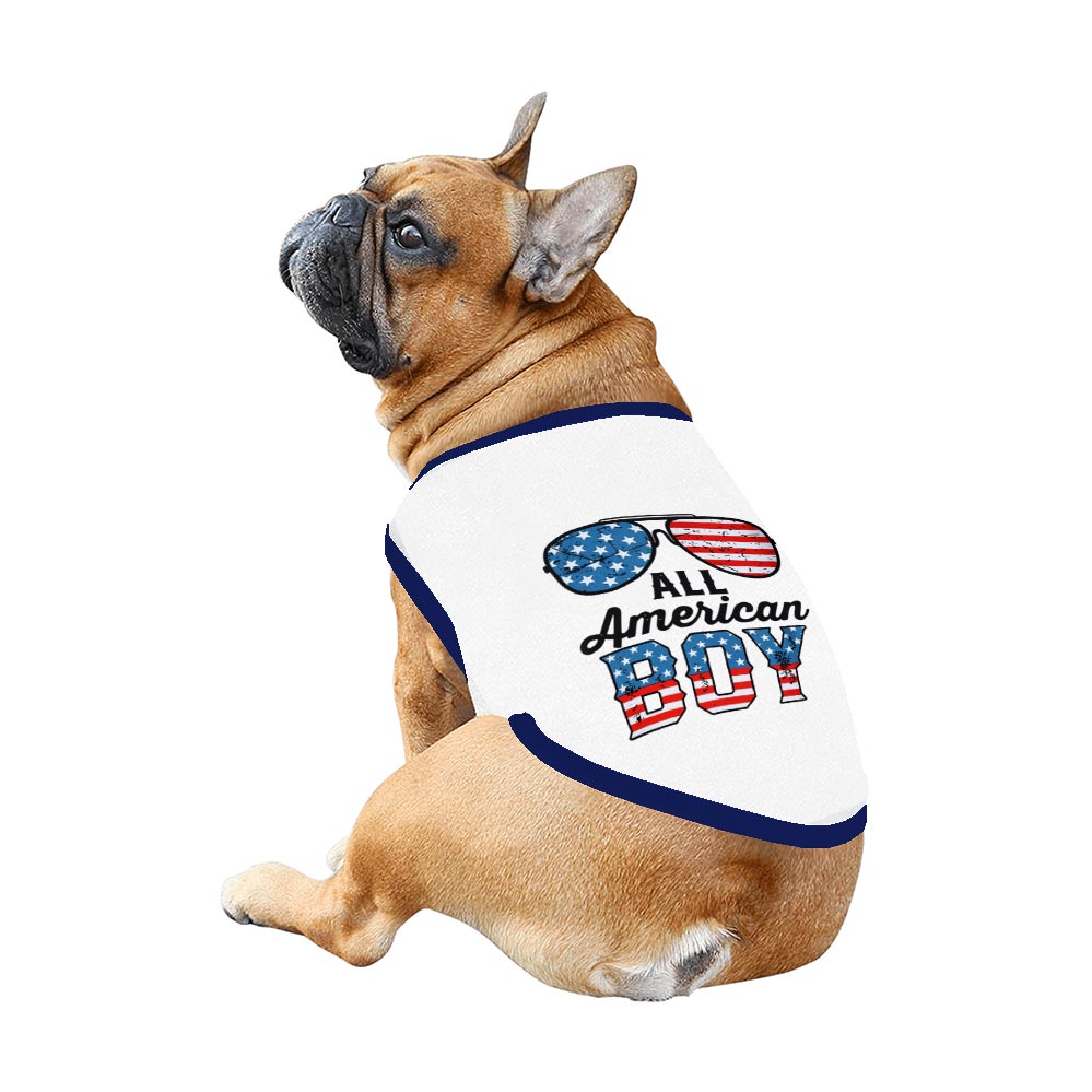 All American Boy Matching Pajamas For Independence Day All American Boy Matching Pajamas For Independence Day