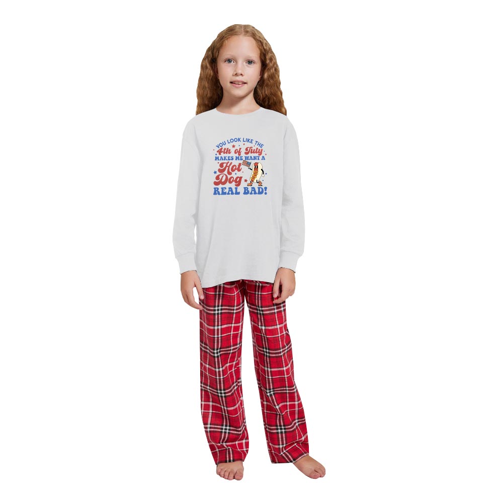 Festive Fourth Of July Matching Family Pajamas Cotton Festive Fourth Of July Matching Family Pajamas Cotton