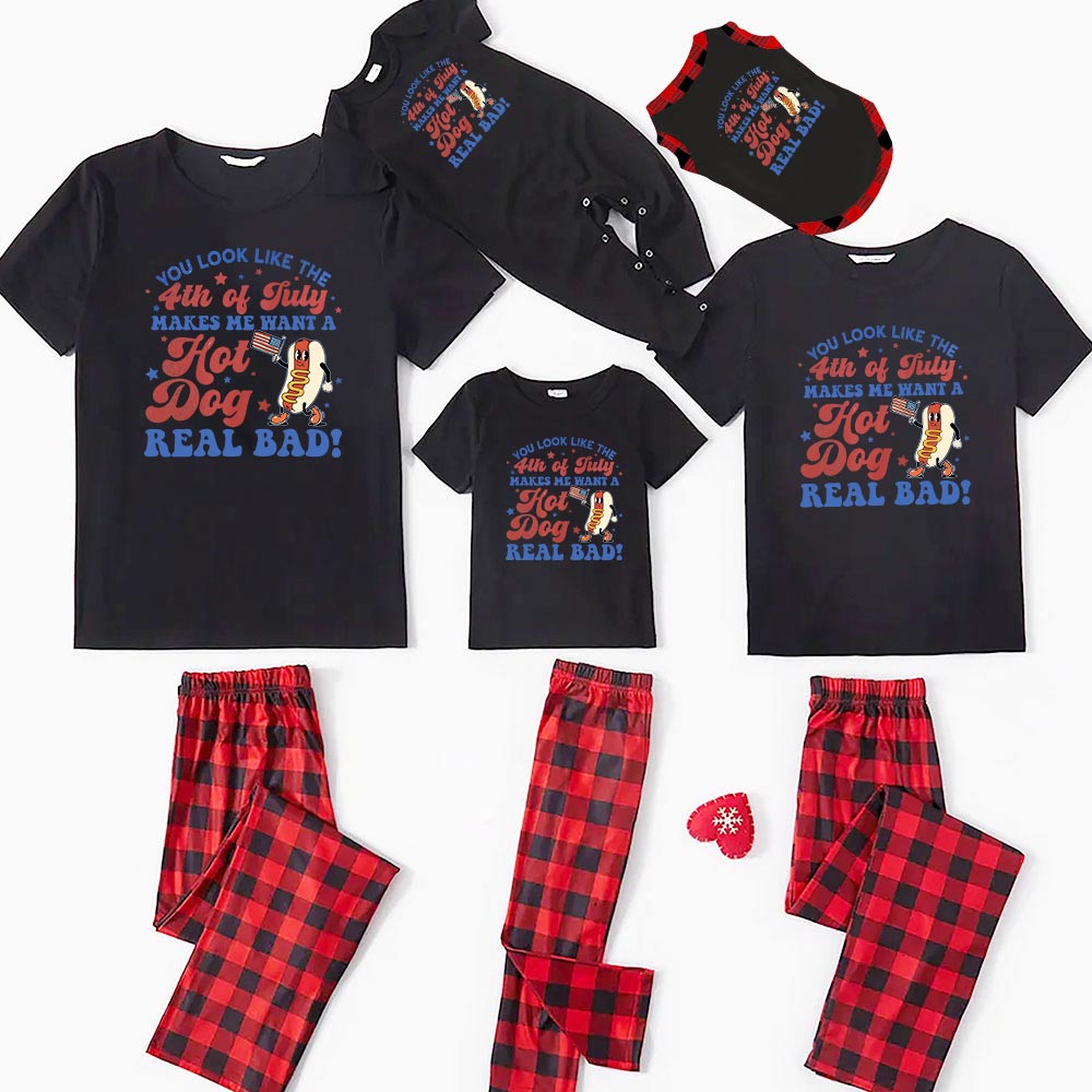 Matching Fourth of July Pjs For Family Short Sleeves Matching Fourth of July Pjs For Family Short Sleeves