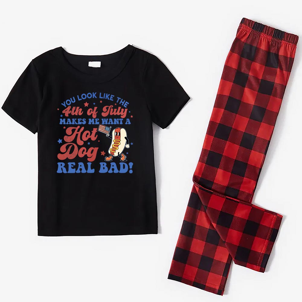 Matching Fourth of July Pjs For Family Short Sleeves Matching Fourth of July Pjs For Family Short Sleeves