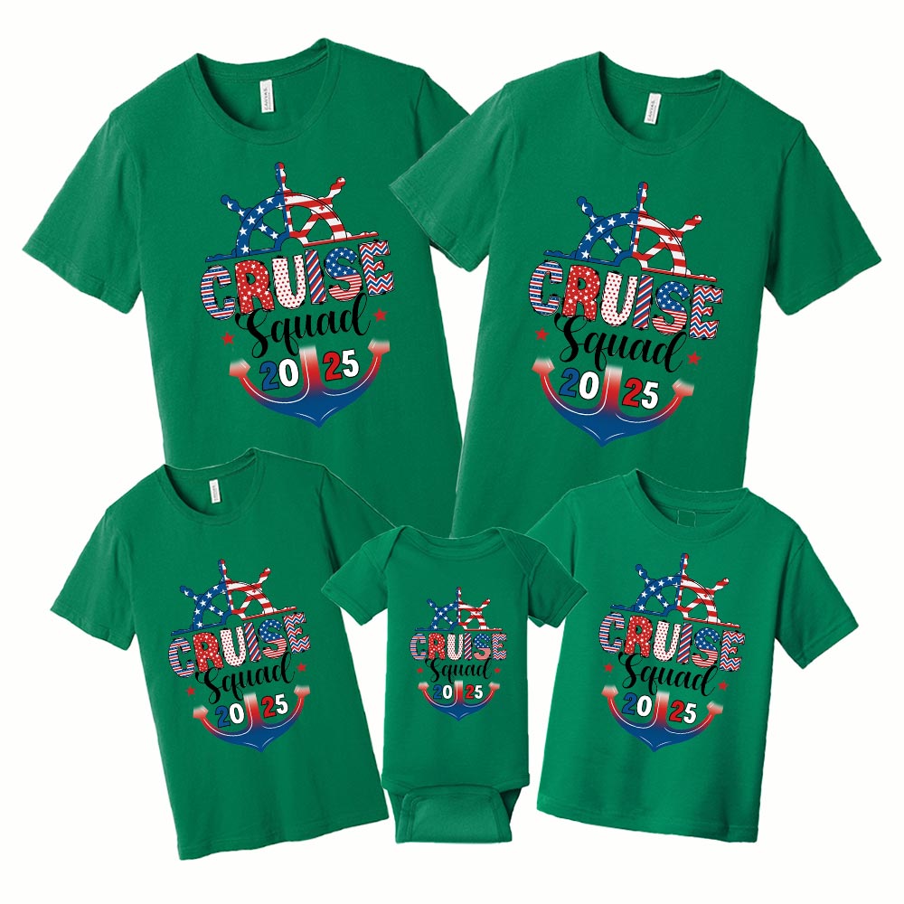 2025 Cruise Squad Independence Day Matching Shirt 2025 Cruise Squad Independence Day Matching Shirt