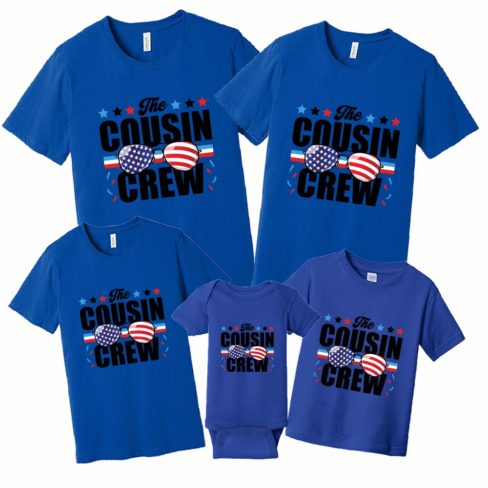 Cousin Crew Matching Fourth Of July Shirt Cousin Crew Matching Fourth Of July Shirt