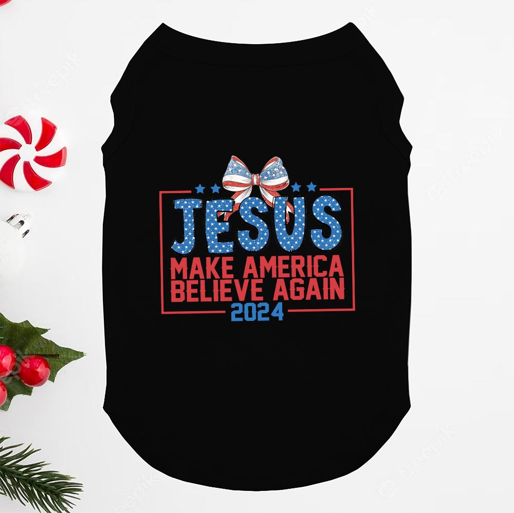 Jesus Make American Believe Again Matching Shirt Jesus Make American Believe Again Matching Shirt