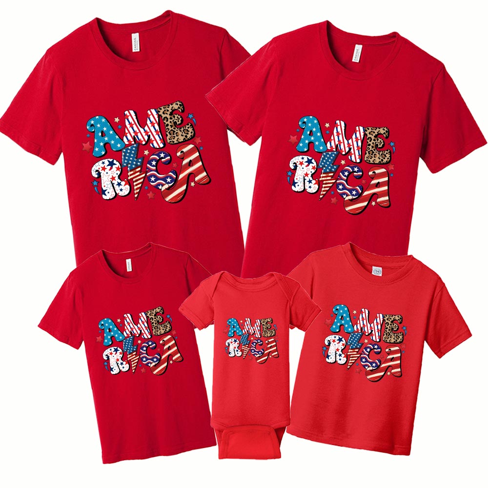 American Fourth Of July Matching Family Shirt American Fourth Of July Matching Family Shirt