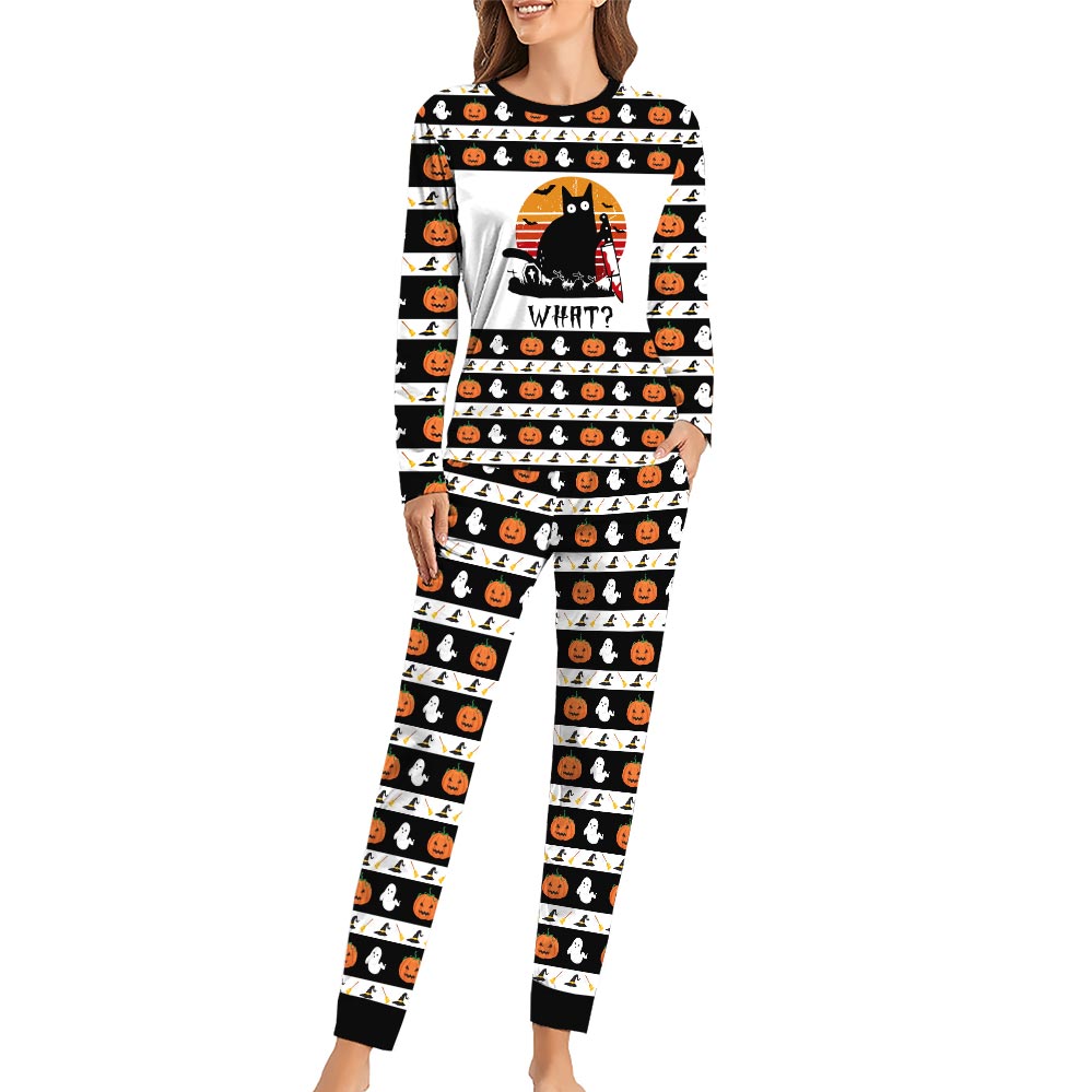 Murderous Black Cat Sleepwear Halloween Costume Murderous Black Cat Sleepwear Halloween Costume